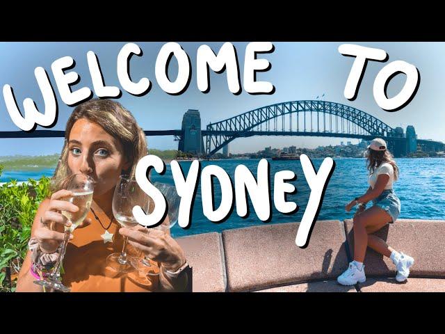 WELCOME TO SYDNEY  Arriving in Australia on a Working Holiday