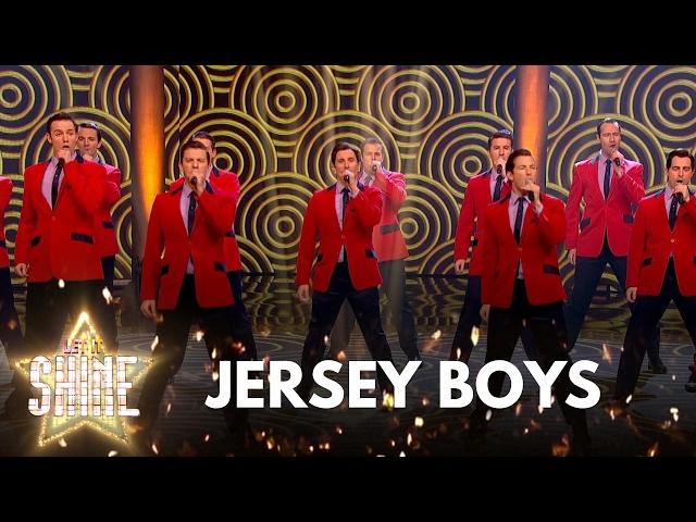 Jersey Boys perform a medley of songs - Let It Shine - BBC