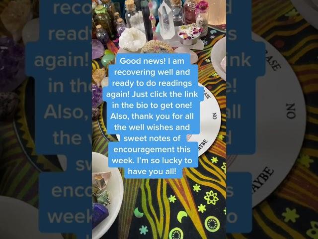 Use the code GETWELL to take 10% off. #pendulumreading #pendulum #askawitch #babywitch #witchtok #d