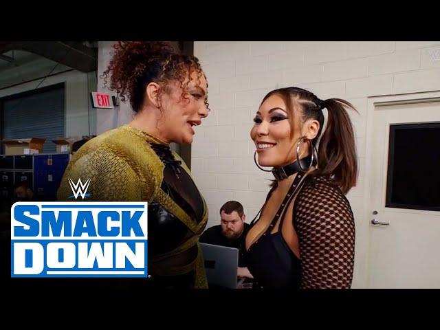 Queen Nia Jax and Michin come to blows backstage: SmackDown highlights, June 7, 2024