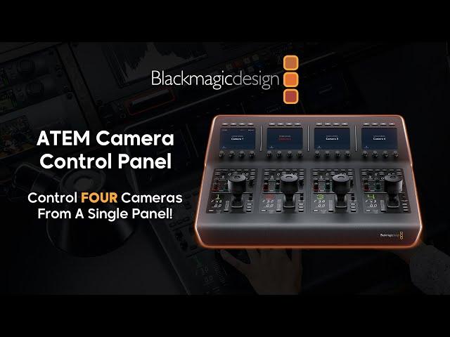 Blackmagic Design | ATEM Camera Control Panel