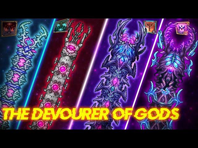 Evolution of Devourer of Gods (2016 - 2024) | Terraria Calamity Mod Evolution