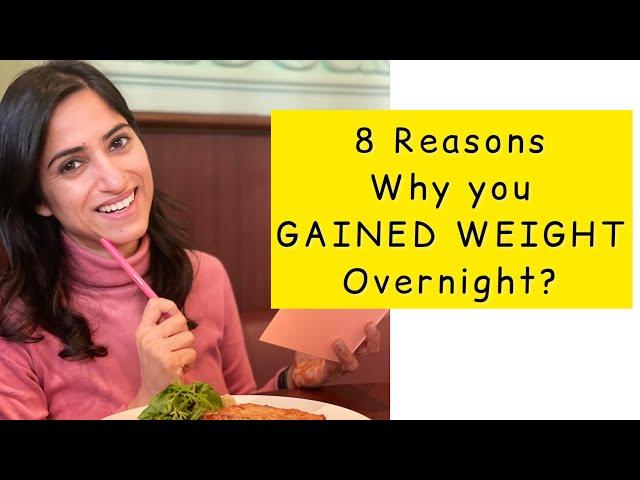 8 reasons of sudden weight gain #shorts by GunjanShouts