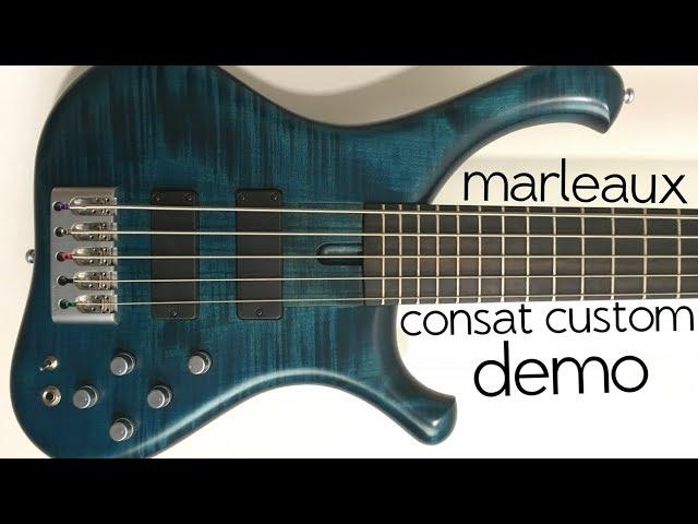 Is it legal to marry a bass guitar...? -- Marleaux Consat Custom demo