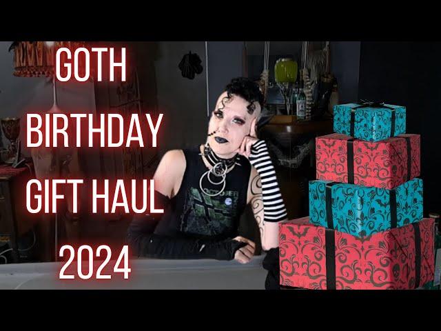 Goth Birthday Gift Haul 2024 | Madame Absinthe