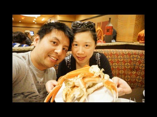 JSAdventure #77 - Watch us eating King Crab at Golden Nugget Casino, Biloxi, MS
