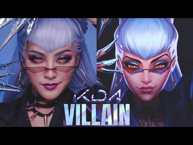 makeup tutorial - Evelynn K/DA | league of legends | Soundtiss