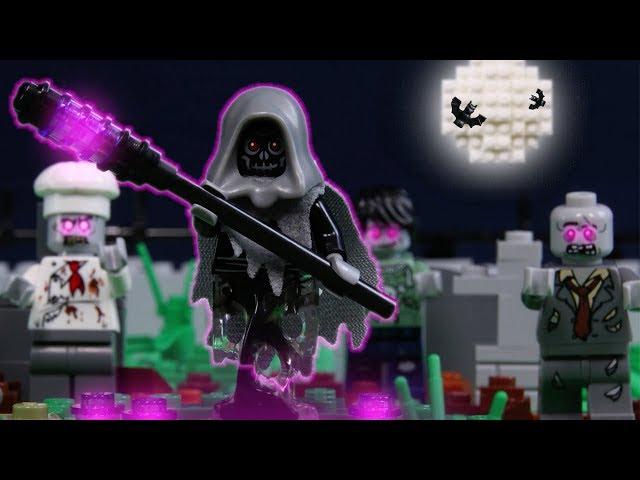 LEGO Halloween Zombies vs Skeletons Attack