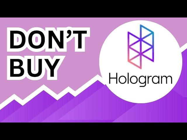 DON'T BUY MicroCloud Hologram Stock (Until You Watch This Analysis) #HOLO