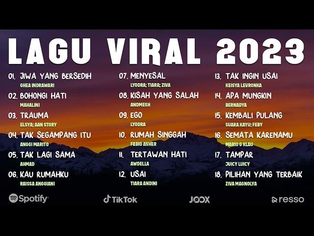 Lagu Tiktok Viral 2023 - Lagu Indonesia Terbaik 2023 (Lagu Hits 2023)