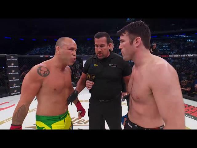 Bellator NYC Chael Sonnen vs Wanderlei Silva Fight Highlights