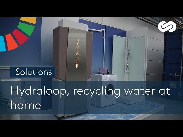 Hydraloop, recycling water at home - SOLUTIONS