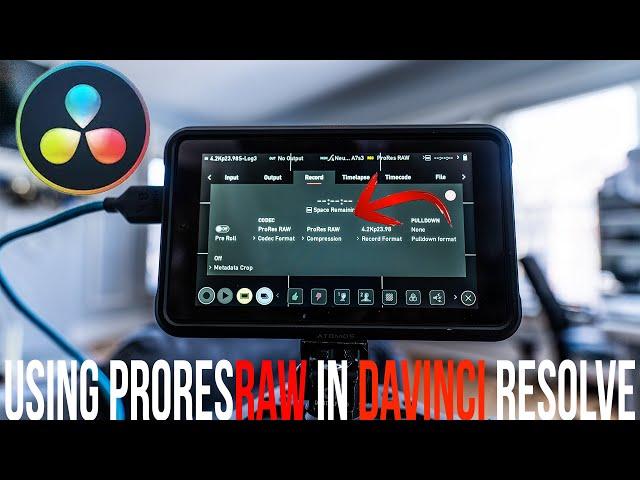 ProRes Raw In Davinci Resolve | A7siii Raw In Davinci Resolve