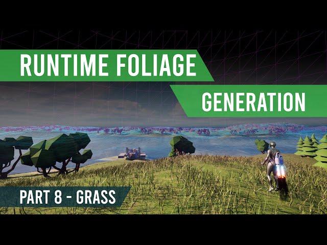 Unreal Engine 5 - Runtime Foliage Generation #8 - Tiled Grass Spawner