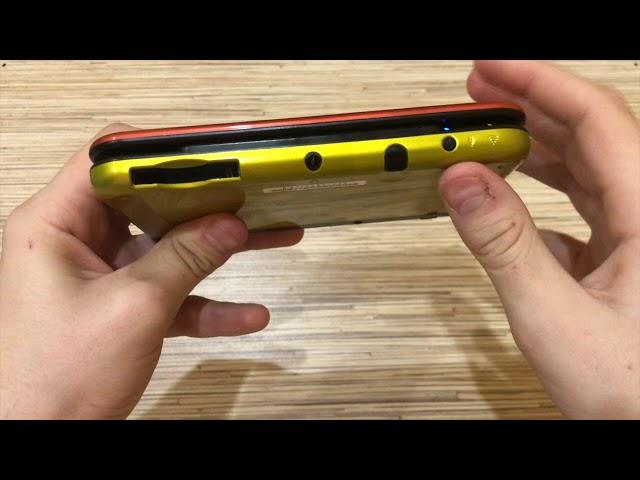 Распаковка New Nintendo 3ds xl.