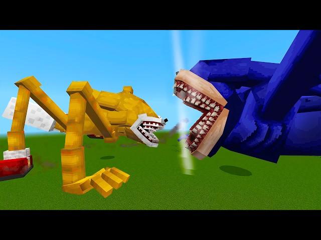 Shin Sonic vs Shin Tails! in Minecraft!