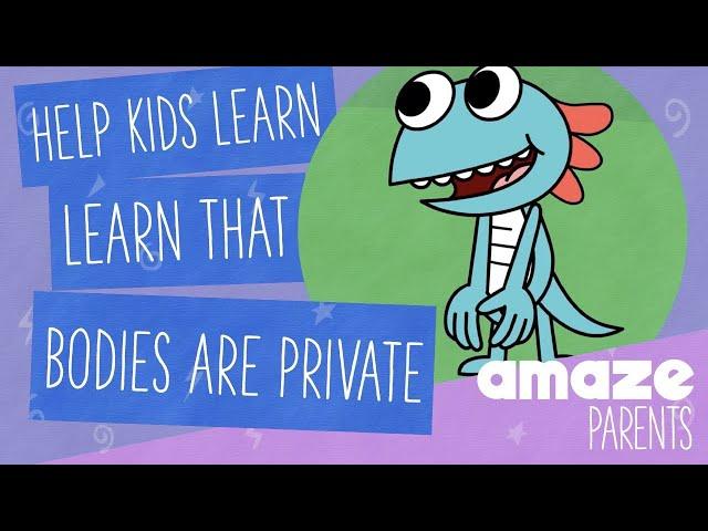 Help kids learn that bodies are private [with Scoops & Friends]