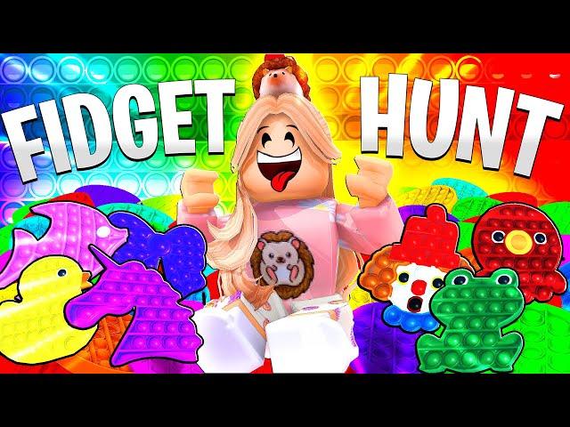 Madison Plays Epic Fidget Hunt in Roblox!!