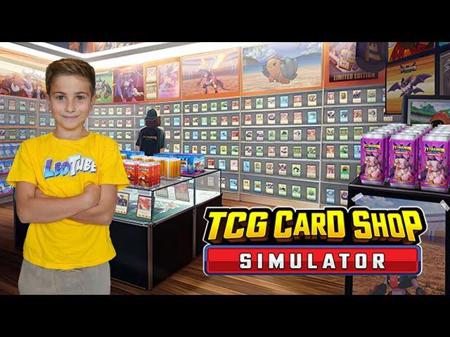 Leo abre su tienda de TCG Cartas Coleccionables