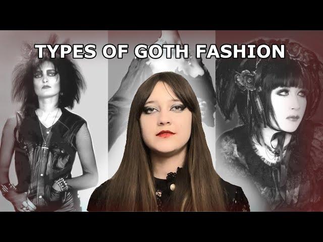 Types Of Goth Fashion In Goth Subculture