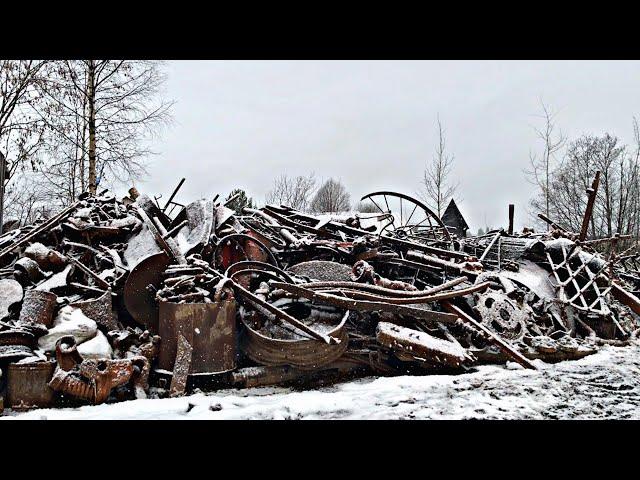 ЗДЕСЬ МЕТАЛЛА «ХВАТИТ НА ВСЕХ»!!!ТРАГИЧЕСКАЯ ПОЕЗДКА В «ГЛУШЬ» ЗА ЖЕЛЕЗОМ!!!