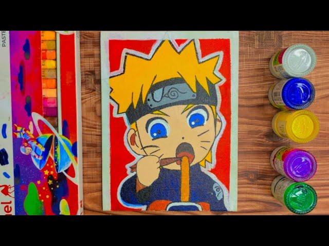 Draw With Me - Naruto Drawing, Acrylic Painting 