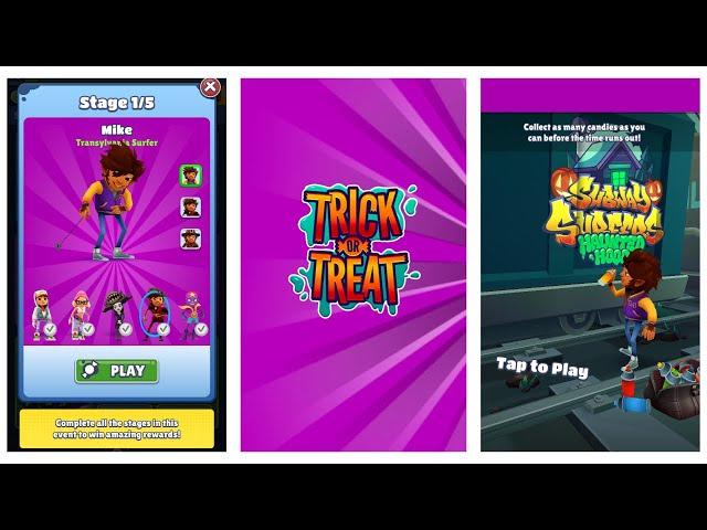 SUBWAY SURFERS NEW EVENT TRICK OR TREAT HALLOWEEN 2024!!