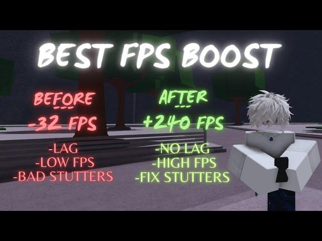  Best FPS BOOST For TSB  | ( FIX LAG + HIGHER FPS + TSB ) 