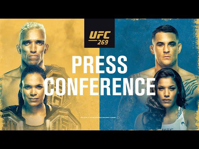 UFC 269: Pre-fight Press Conference