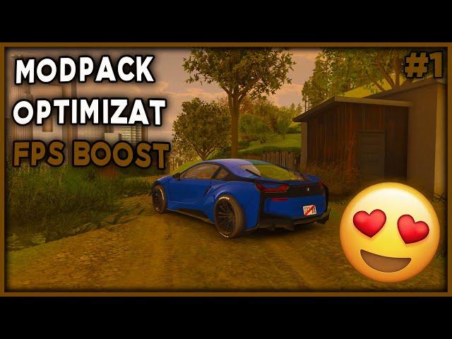 MODPACK OPTIMIZAT FPS BOOST BY @OvidiiuRPG | 300FPS+