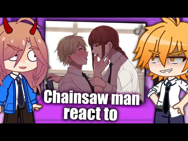 Chainsaw man react to future | Gacha club