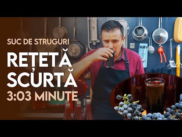  Rețetă Scurtă: Suc de Struguri - Șef Paul Constantin