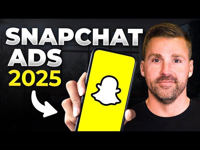 Snapchat Ads Masterclass 2025 | Step-by-Step FREE Tutorial for Beginners!