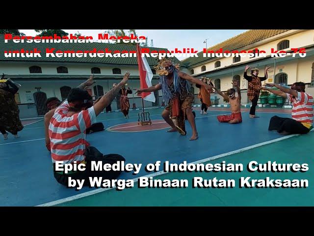 Persembahan NAPI Untuk Kemerdekaan RI ke-76 ( Medley Tarian Nusantara By WBP Rutan Kraksaan )