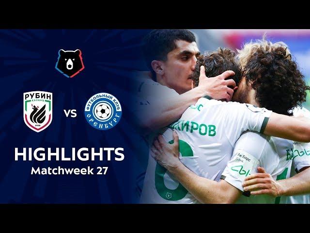 Highlights Rubin vs FC Orenburg (2-0) | RPL 2018/19