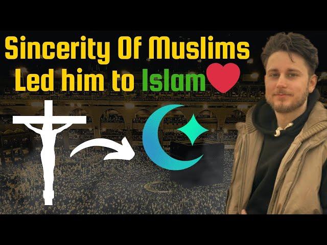 Sincerity of Muslims led him to Islam @ZakariyaBrunotte