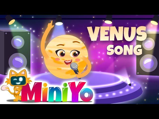 Venus Song | Planet Songs for Kids | Miniyo Kids Songs