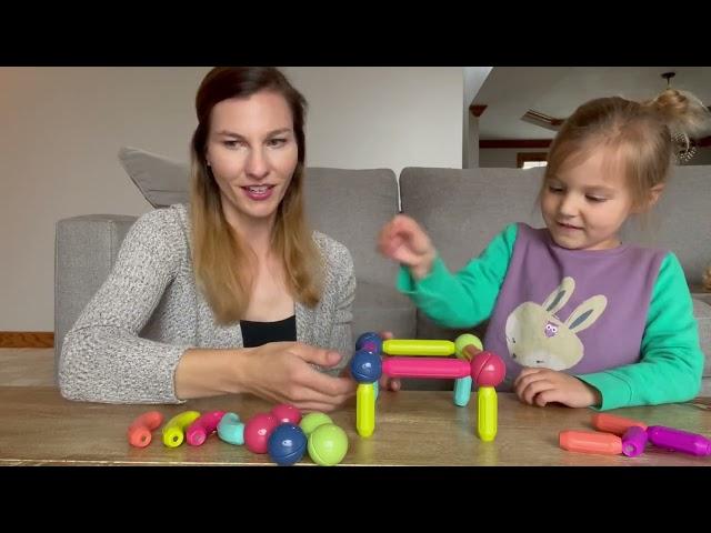Review of Learning Boys Girls Toys Age 4-5,Magnetic Blocks Magnet Toys for Toddlers 1-3