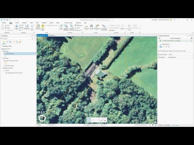 Create points on a map in ArcGIS Pro