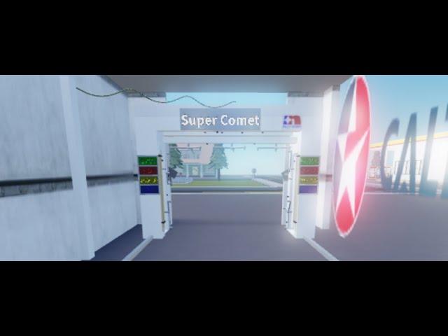 Wobbly & Shuddery NuStar Super Comet with OBD at Caltex Panckhurst, Roblox (Rear View)