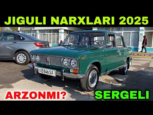 5 YANVAR JIGULI NARXLARI 2025. SERGELI MASHINA BOZORI NARXLARI 2025 ARZON JIGULILAR