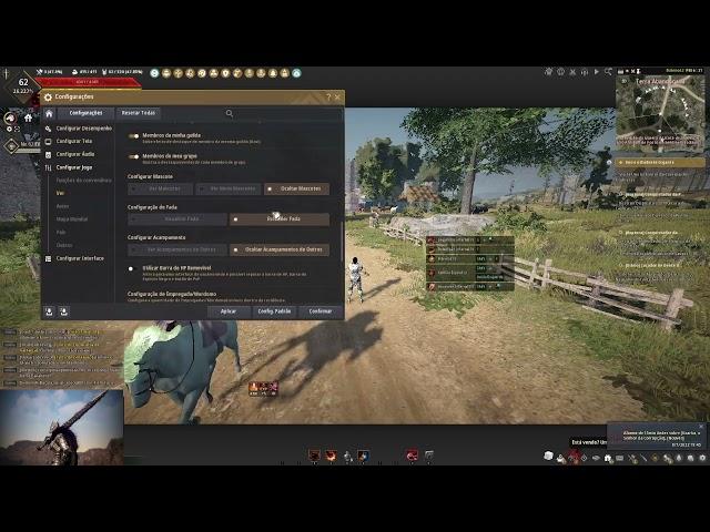 BLACK DESERT - COMO CONFIGURAR CORRETAMENTE O SEU JOGO - INTERFACE, UI, FPS E MUITO MAIS ATUALIZADO