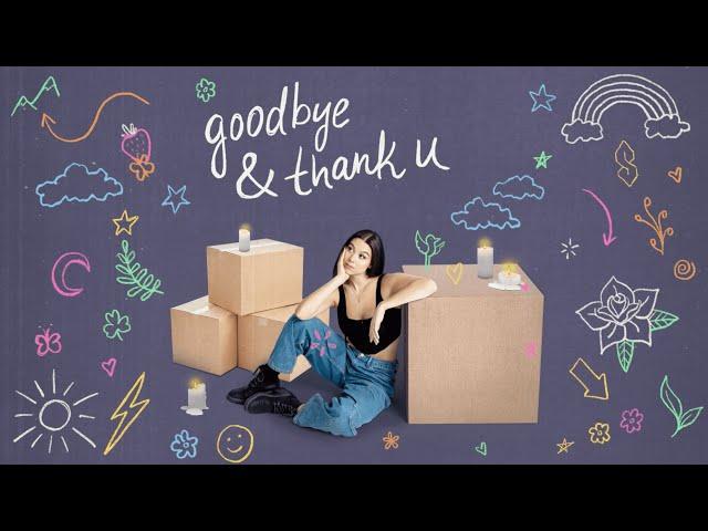 Kira Kosarin - goodbye & thank u [Official Lyric Video]