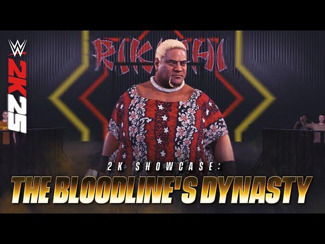 2K Showcase: The Bloodline's Dynasty | Official WWE 2K25 Showcase Trailer | 2K