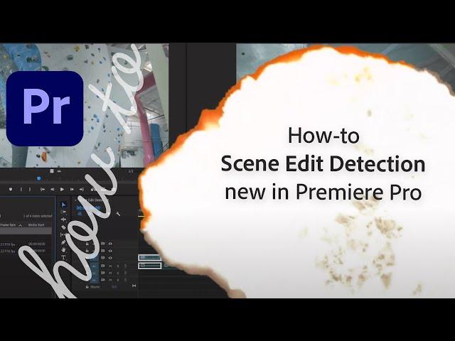 How to detect a cut with Scene Edit Detection in Premiere Pro