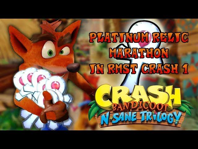 Crash Bandicoot N. Sane Trilogy - All Platinum Relics Time Trials (Crash Bandicoot 1 Walkthrough)