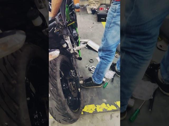 Kawasaki Ninja 300 | IXIL RC1 exhaust #banglaore #insta360 #ninja300 #hrtzmods #ixil #exhaust