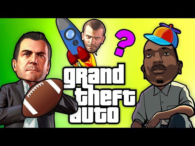 What was main characters CHILDHOOD in GTA?