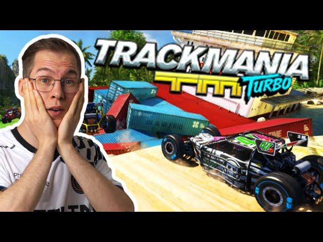 Pro Player trying to beat Trackmania Turbo for the First Time!