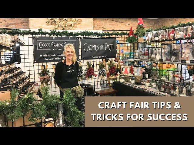 Craft Fair Tips and Tricks/Craft Fair Setup Ideas and Packaging Ideas